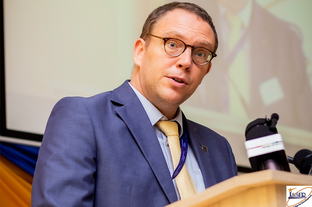 In his remarks, Mr. Van Gelder highlighted his organization’s delight to be part of the event and their commitment to green transition initiatives.