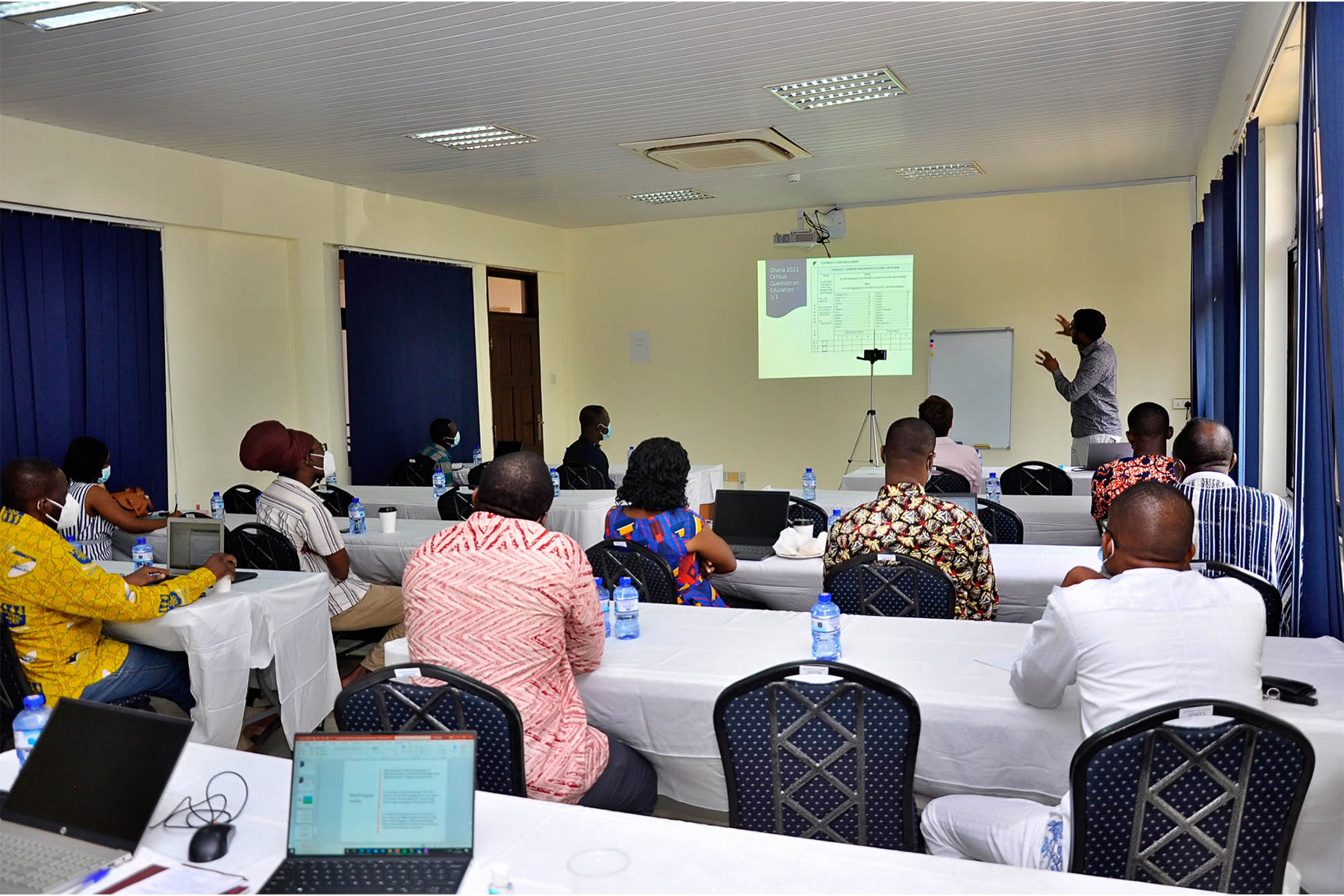 A section of participants