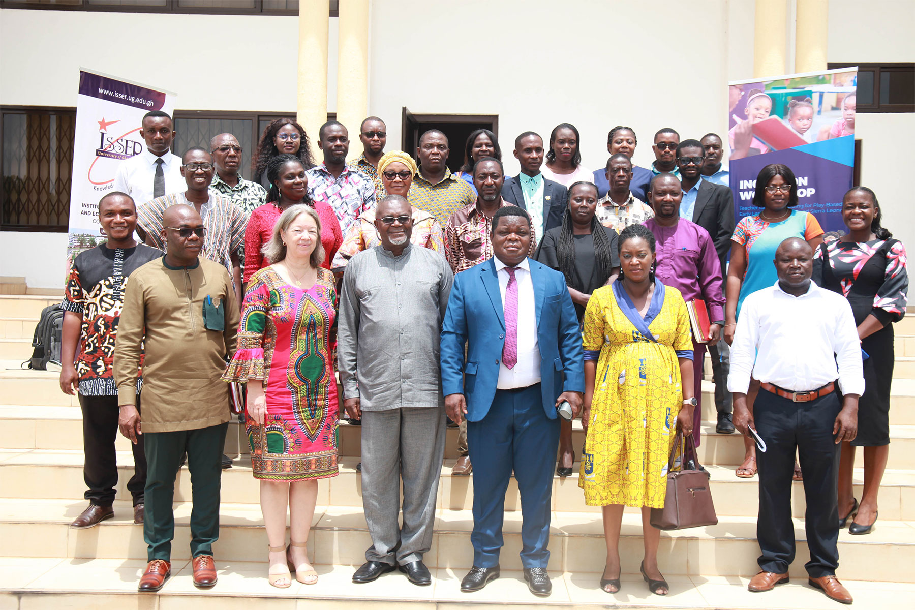 Participants in a group photo