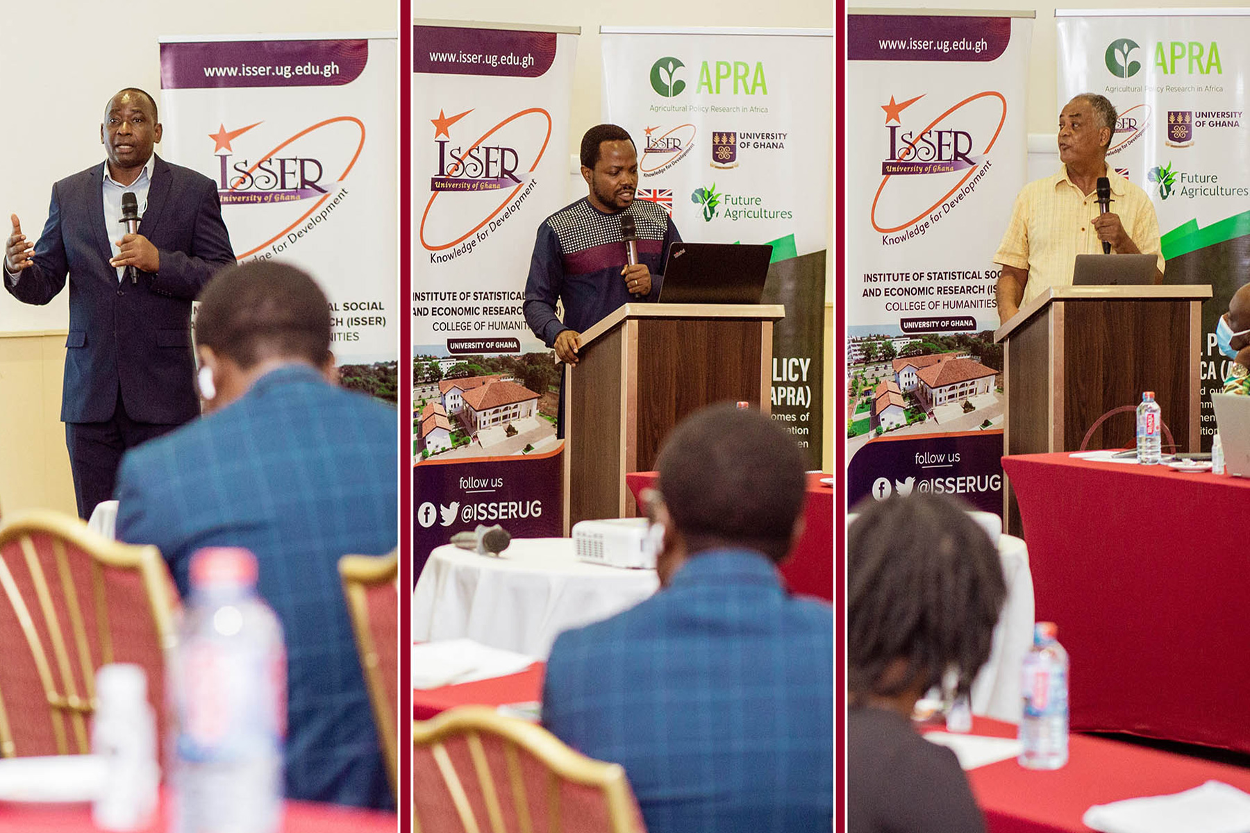 collage of presenters