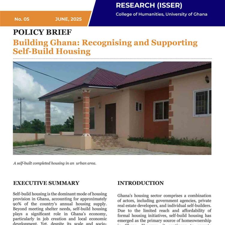 Building Ghana: Recognising and Supporting Self-Build Housing